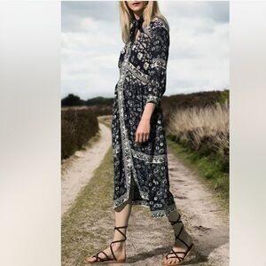 Sea New York Bandana Border Print Dress size 2